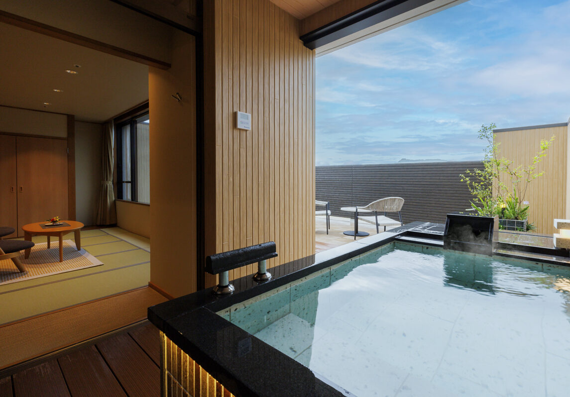 ルーフトップテラス+展望露天風呂付和洋室【タイプ31】