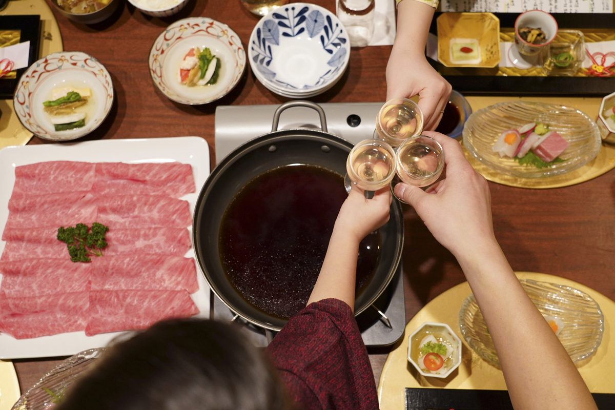 春休みお祝いプラン！卒業・入学・進学・就職を祝う温泉と絶品すき焼き